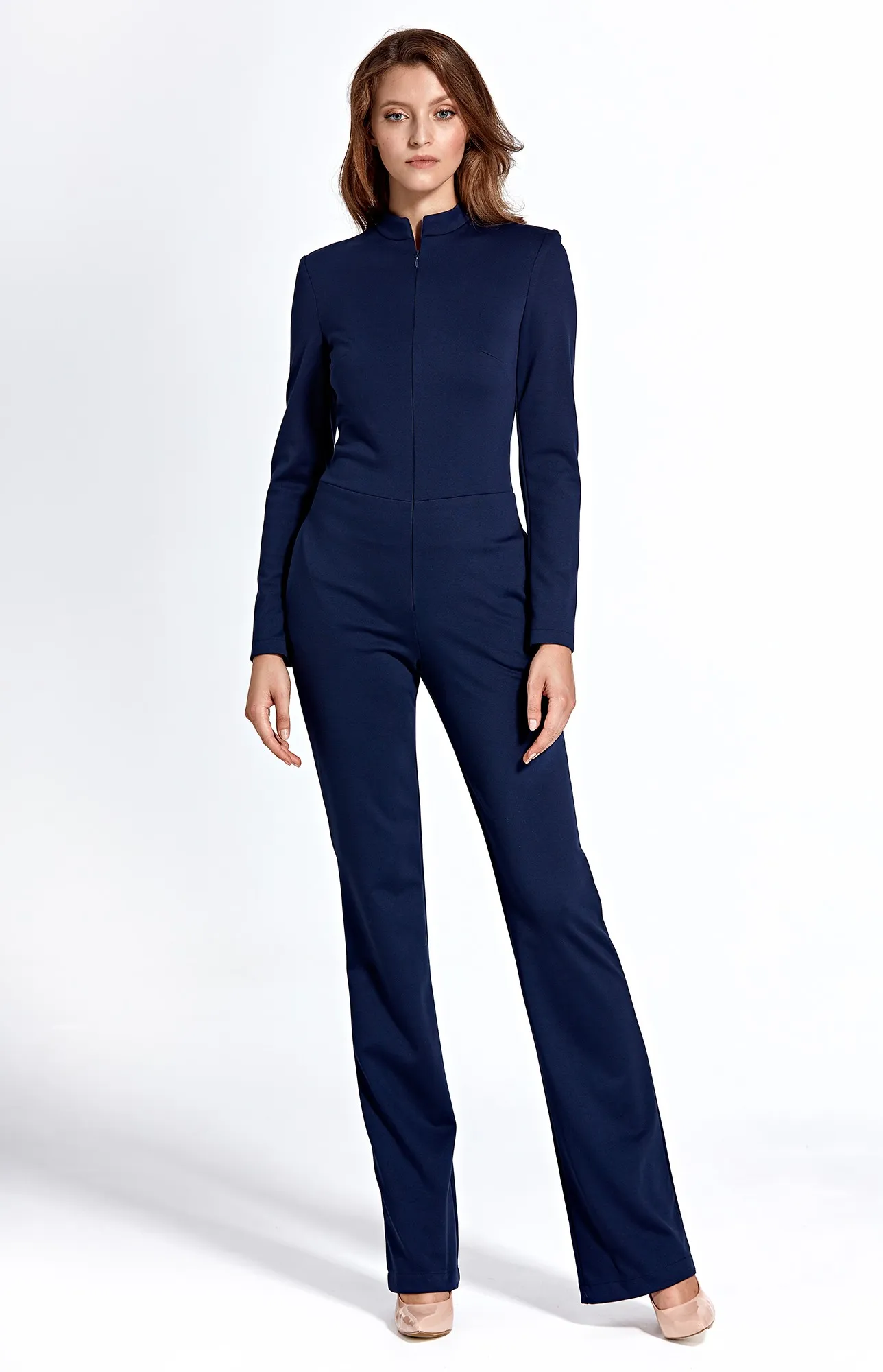 Zip marine blue Jumpsuit